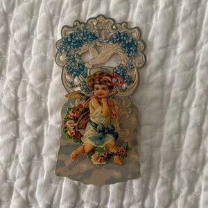 Vintage Angel Pop Up Card